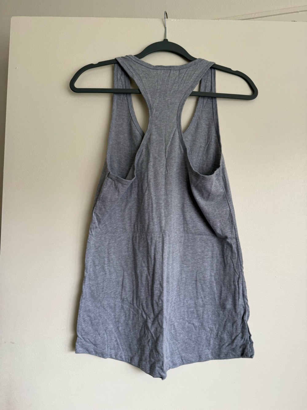 Next Level Apparel Gray Racerback Tank Top - Picture 3 of 3